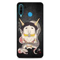Lopard Huawei P30 Lite Uyumlu Kılıf Tattoo's (50) Shockproof Kılıf Hannya Kijo Dövme