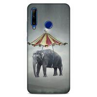 Lopard Huawei Y6P Uyumlu Kılıf Manipülasyon ☻ (15) Antişok Kılıf Baskılı