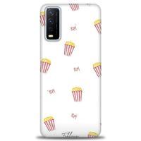 Vivo Y20S Kılıf HD Baskılı Kılıf - Pop + Tam Ekran Koruyucu