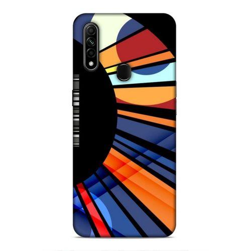 Oppo A31 Uyumlu Kılıf Insomnia (3) Kapak Siyah Turuncu
