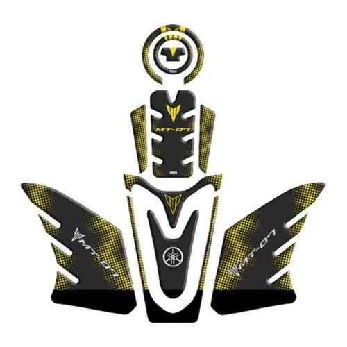 YAMAHA Yamaha Mt07 2021 - 2024 Uyumlu Tank Pad Set 007