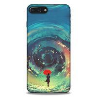 Lopard Apple Iphone 8 Plus Uyumlu Kılıf Manipülasyon ☻ (32) Soft Silikon Kılıf Desenli