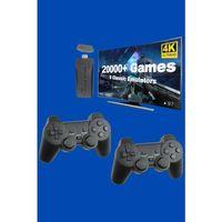 Retro Oyunlar 4k Game Stick 2.4g Kablosuz Çift Kol 3500 Oyun Atari