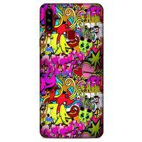Graffitix (6) Desenli Silikon Kapak Samsung Galaxy A20s Kılıf