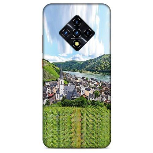 Lopard İnfinix Zero 8 Uyumlu Kılıf Almanya (47) Crystal Flex Kılıf