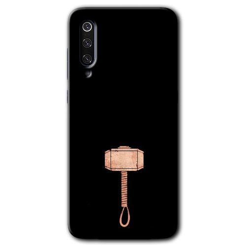 Xiaomi Mi 9 SE Kılıf HD Desen Baskılı Arka Kapak - Thor Çekiç + Kırılmaz Cam