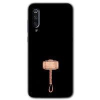 Xiaomi Mi 9 SE Kılıf HD Desen Baskılı Arka Kapak - Thor Çekiç + Kırılmaz Cam