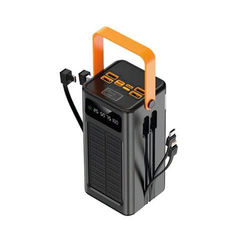80.000 Solar Şarj Özellikli Yüksek Kapasiteli Powerbank Hızlı Şarj Destekli