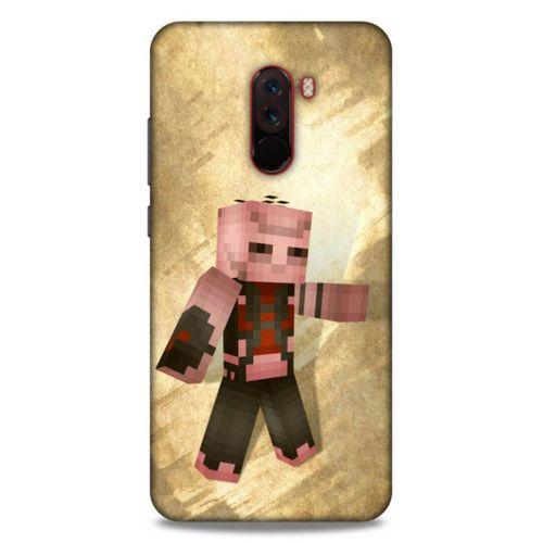 Lopard Xiaomi Pocophone F1 Uyumlu Kılıf PiXel (40) Fit Silikon Kılıf Saint Row