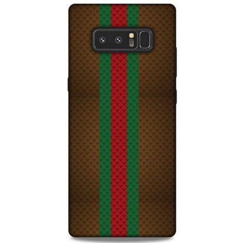 Gömlek (25) Desenli Silikon Kapak Telefon Kabı Samsung Galaxy Note 8 Kılıf