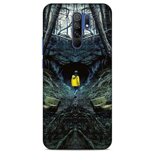 Xiaomi Redmi 9 Kılıf Almanya (29) Arka Koruma Kılıfı Dark
