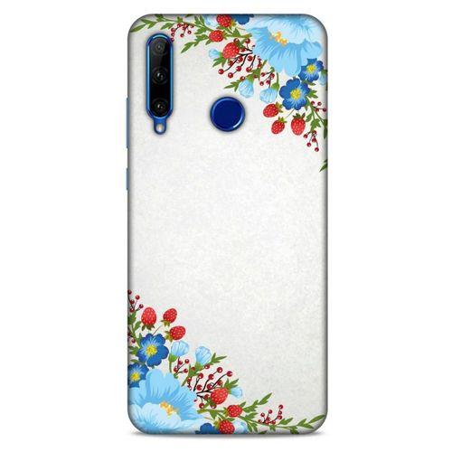 Lopard Huawei Honor 20 Lite Uyumlu Kılıf Bahar (18) Telefon Kılıfları Mavi Kırmızı