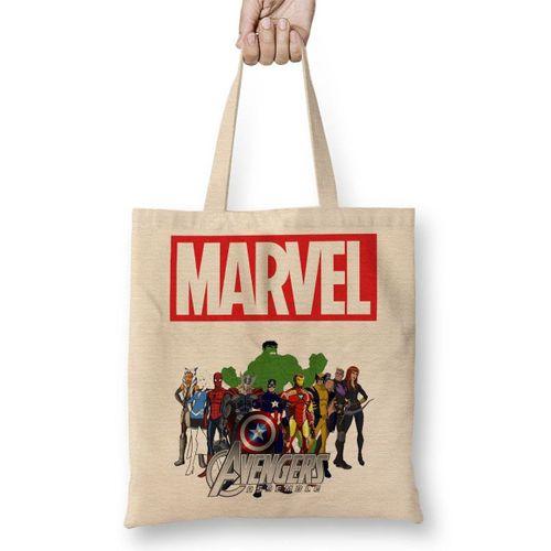 Marvel Avengers 02 Bez Çanta Uzun Saplı