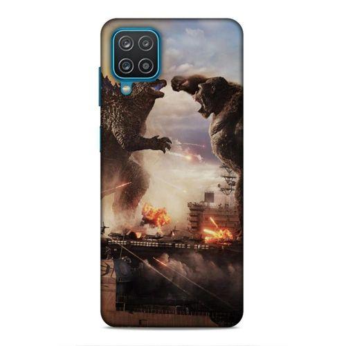 Samsung Galaxy A12 Uyumlu Kılıf BMovie (24) Darbe Emici Kılıf King Kong
