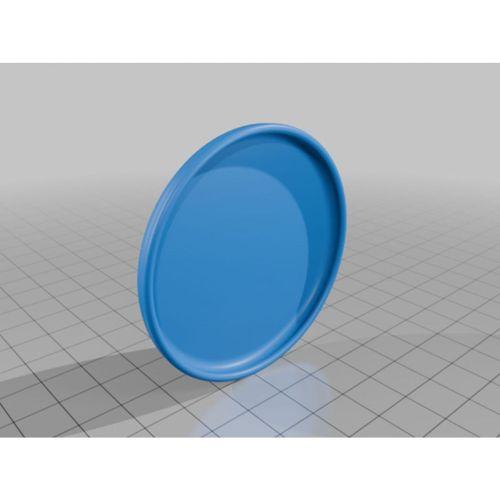 3D Baskı Yoğurt Kabı Kapağı Uyumlu Tasarım (Bu ürün Sadece Plastik parçadır - Almadan Önce Soru Sorabilirsiniz)