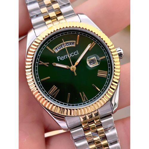 Ferrucci Nişan Ve Takım Elbiselere Özel Takvimli Kadran 2 Yıl Garantili Spor Erkek Kol Saati J3623.2