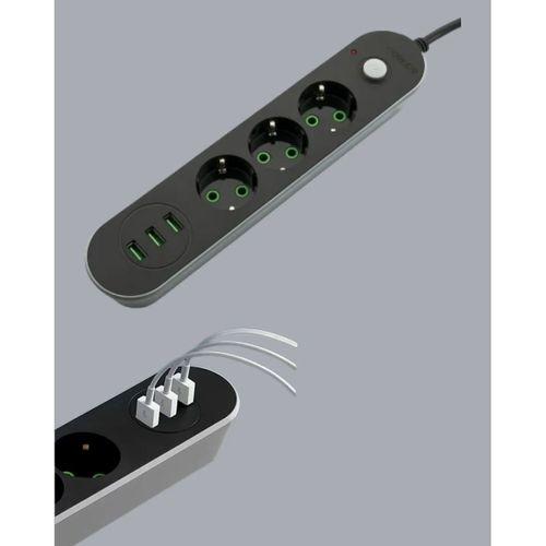 3 Usb Portlu Üçlü Priz Cxe103