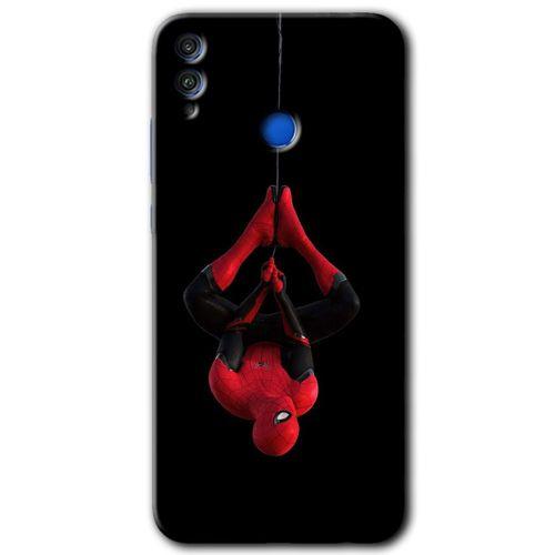 Honor 8x HD Baskılı Kılıf + 9D Tam Ekran Koruyucu - Örümcek Adam