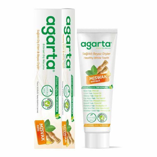 Agarta Agarta Doğal Diş Macunu 100ml Misvak Özlü