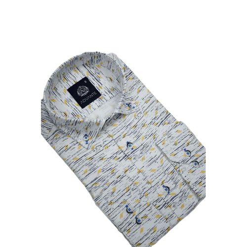 Erkek Silim Fitt Çizgili Uzun Kol Gömlek BGL-ST02982