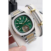 Lee Cooper 2 Yıl Garantili Otomatik Mekanizma İtalyan Bileklik Hediyeli 5 Atm Erkek Kol Saati LC.270