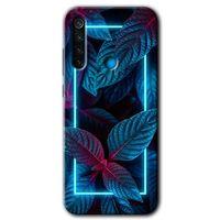 MRCİLETİSİM Xiaomi Redmi Note 8T Kılıf HD Desen Baskılı Arka Kapak + Temperli Cam - Mekanik Yaprak 4