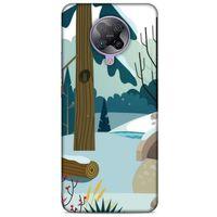 Xiaomi Poco F2 Pro Kılıf Snowix (17) Tasarım Kılıf Yeşil