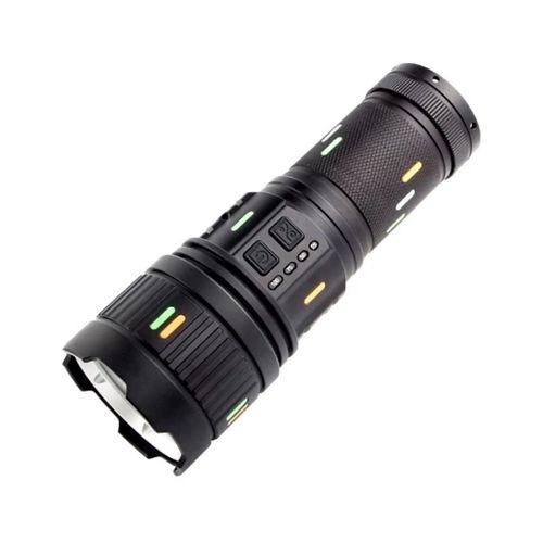 Pro F-3001 Alüminyum Tg Led Güç Göstergeli Type-c Şarjlı El Feneri 100 W