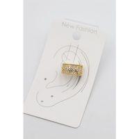 Taşlı Kıkırdak Küpe - Altın