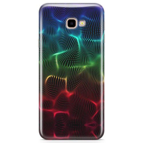 Samsung Galaxy J4 Plus Kılıf Drape Arka Kapak Koruma Desenli Full Koruyucu