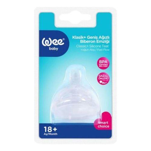 Wee Baby Wee Baby Geniş Ağızlı Biberon Emziği Yoğun Akış No:3 854