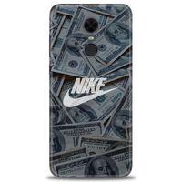 Xiaomi Redmi 5 Plus Kılıf HD Baskılı Kılıf - Nike Dolar + Tam Ekran Koruyucu