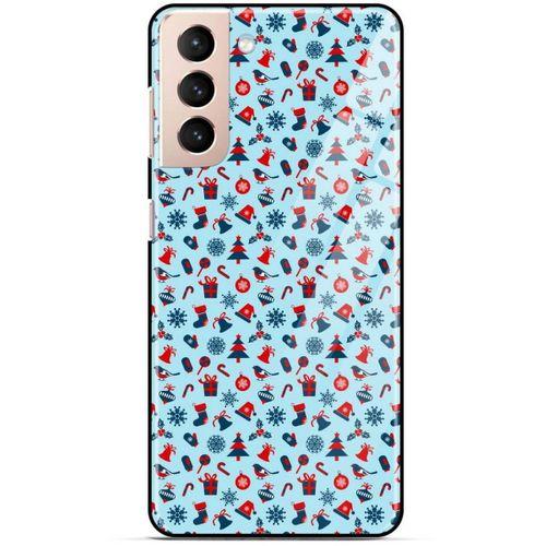 Samsung Galaxy S21 Plus Kılıf Yılbaşı Süsleri (37) Silicone Cover