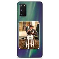 Samsung Galaxy S20 Kılıf Atatürk (21) Koruyucu Kapak Yeşil Gökyüzü