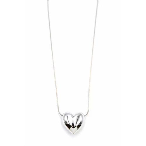 Kalp Kolye - Gümüş