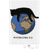 Cats Rule The World Puzzle 240 Parça Yapboz