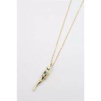 Timsah Kolye - Altın