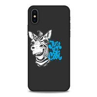 Animax Cool Zebra Apple Iphone X Kılıf Desenli Silikon