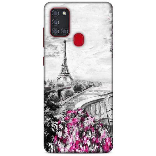 Cityx (8) Samsung Galaxy A21s Kılıf Silikon Kapak Desenli