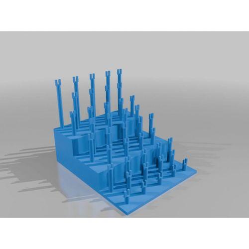 Croc Düğme Teşhir Standı 3D Baskı (Bu ürün Sadece Plastik parçadır - Almadan Önce Soru Sorabilirsiniz)
