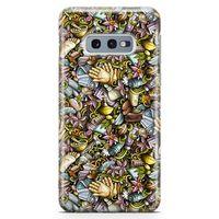 Samsung Galaxy S10e Kılıf Kozmetik Kişisel Bakım Doodle Arka Kapak Koruma Desenli Full Koruyucu