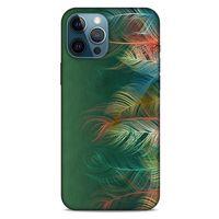 Apple iPhone 12 Pro Max Kılıf Desenli Özel Seri Tüyler (31) TPU Kılıf