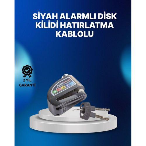 Suya Dayanıklı 110db Alarmlı Çelik Disk Kilidi
