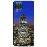 Lopard Samsung Galaxy A12 Uyumlu Kılıf Dünya Mimarisi (34) Slim Armor Kılıf