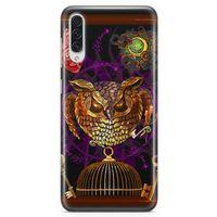 Samsung Galaxy A50s Kılıf Gotik Baykuş Arka Kapak Koruma Desenli Full Koruyucu
