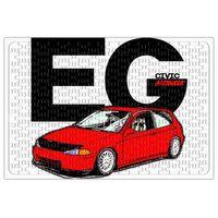 Honda Civic Eg Puzzle 240 Parça Yapboz