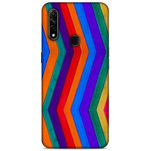 Lopard Oppo A31 Uyumlu Kılıf Wood'X (25) Antişok Kapak Baskılı