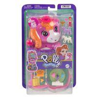 Eğitici Oyuncak JCR39 Polly Pocket Midilliyle Rodeo Heyecanı Mikro Oyun Seti