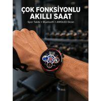 Spor Ve Sağlık Takipli Akıllı Saat Kablosuz Şarj Yeni Nesil