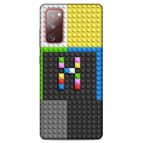 Lopard Samsung Galaxy S20 Fe Uyumlu Kılıf BloX (40) Fit Silikon Kılıf X Harfi